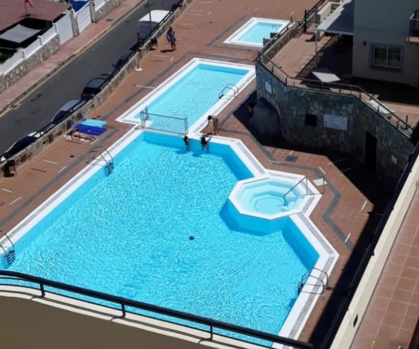 Апартаменти Moderno Residencial Puerto Rico Sol Mar Y Piscina Екстер'єр фото