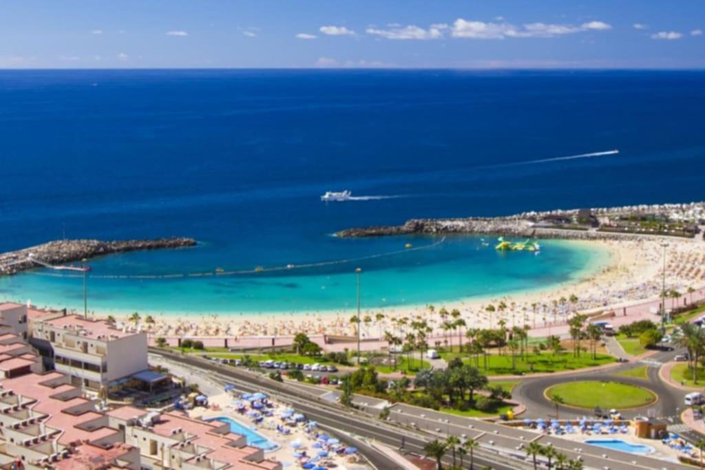 Апартаменти Moderno Residencial Puerto Rico Sol Mar Y Piscina Екстер'єр фото